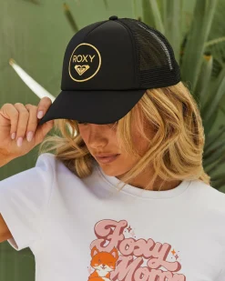 Headwear*Roxy Brennan Trucker Cap Anthracite