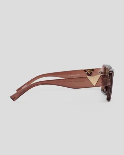 Sunglasses*Indie Eyewear Brielle Sunglasses Dk Brn/brn