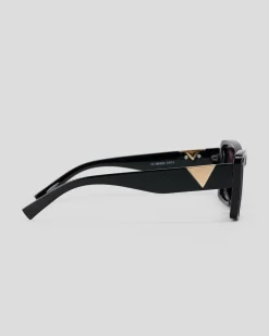 Sunglasses*Indie Eyewear Brielle Sunglasses Black/smk