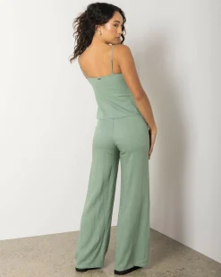 Clearance Brighton Hawaii Pants Women Sets|Linen Blend
