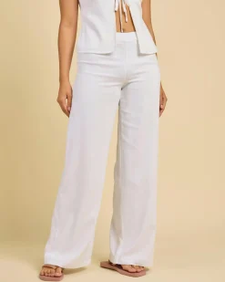 New Brighton Hawaii Pants Women Sets|Linen Blend