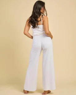 New Brighton Hawaii Pants Women Sets|Linen Blend