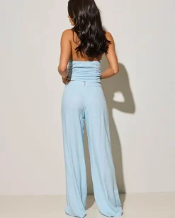 Outlet Brighton Hawaii Pants Women Sets|Linen Blend