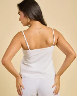 Sets|Tops*Mooloola Brighton Hawaii Tie Top White