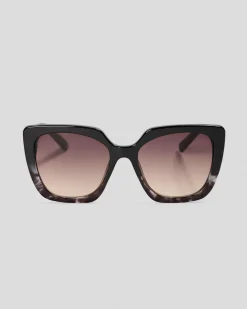 Sunglasses*Indie Eyewear Brighton Sunglasses Black To Tort