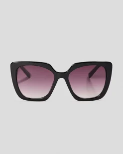 Sunglasses*Indie Eyewear Brighton Sunglasses Black/gr Smoke