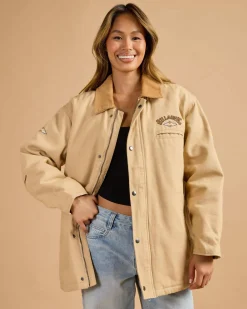 Jackets & Coats*Billabong Bring The Vibes Jacket Khaki