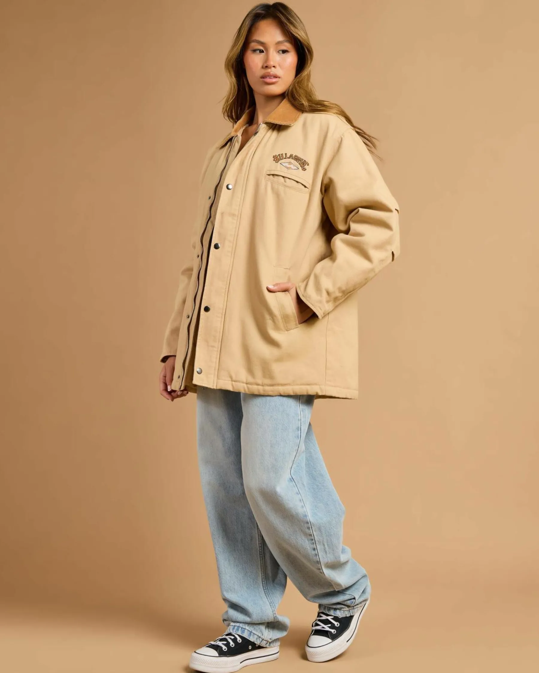 Jackets & Coats*Billabong Bring The Vibes Jacket Khaki