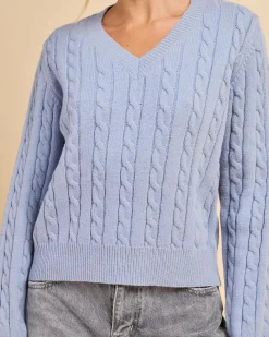 Bristol V Neck Knit Jumper Women Knitwear|Jumpers & Hoodies