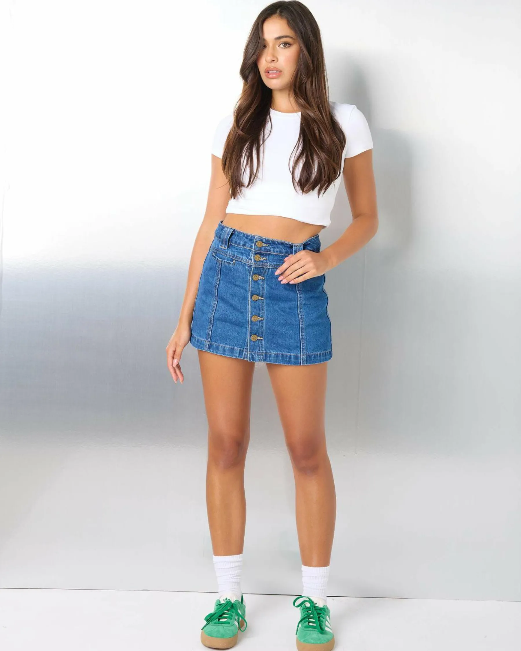 Sale Britty Skort Women Denim|Bottoms