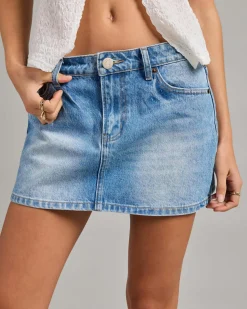 Outlet Bronte Denim Skirt Women Denim|Bottoms