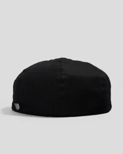 Headwear*Brixton Brood Newsboy Cap Black