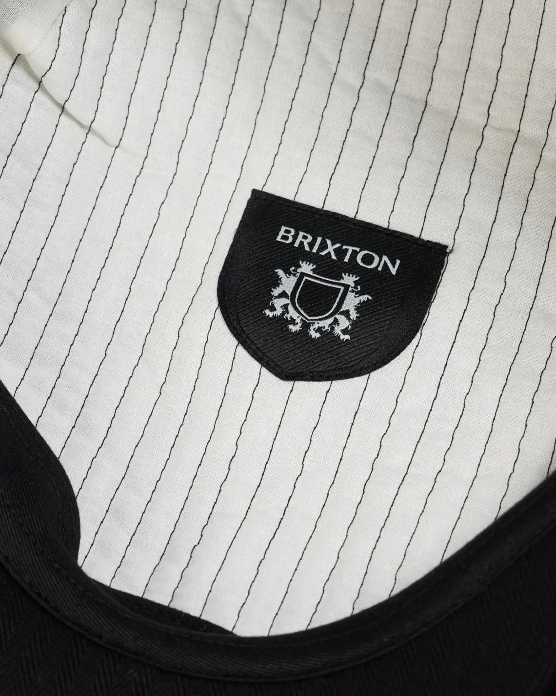 Headwear*Brixton Brood Newsboy Cap Black