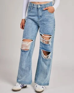 Denim|Bottoms*DESU Brooklyn Jeans Mid Blue