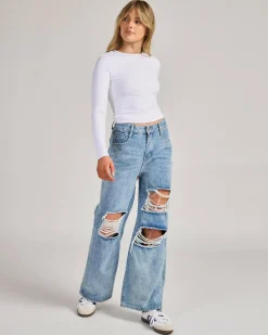 Denim|Bottoms*DESU Brooklyn Jeans Mid Blue