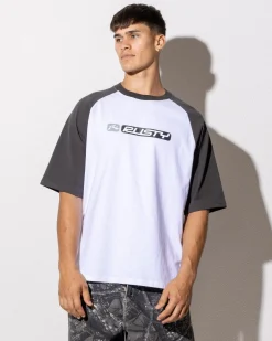 New Bubble Raglan Short Sleeve T-Shirt Tops & T-Shirts