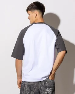 New Bubble Raglan Short Sleeve T-Shirt Tops & T-Shirts