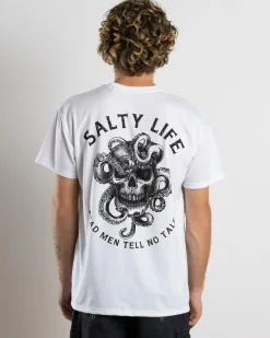 Tops & T-Shirts*Salty Life Buccaneer Wetshirt White