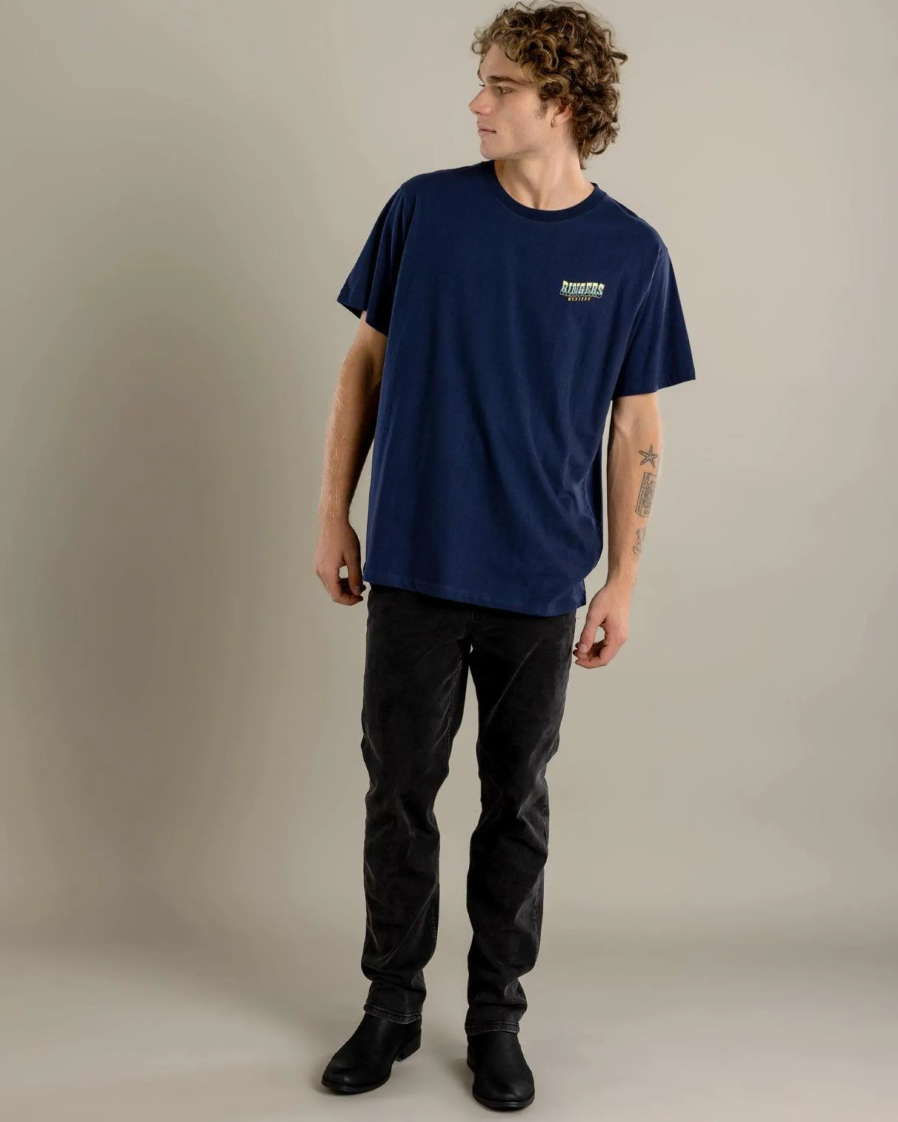 Discount Buckin Barra Relaxed Fit T-Shirt Tops & T-Shirts