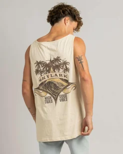 Tops & T-Shirts*Skylark Buoy Singlet Sand Acid