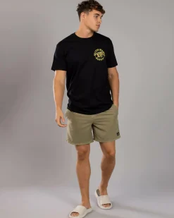 Tops & T-Shirts*Milton Mango Burnin 2 T-Shirt Black