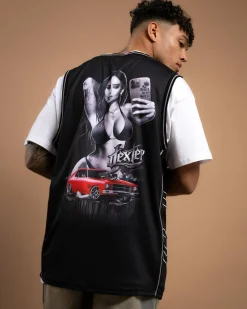 Tops & T-Shirts*Dexter Burnout Muscle Tank Black