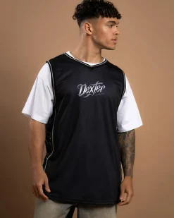 Tops & T-Shirts*Dexter Burnout Muscle Tank Black