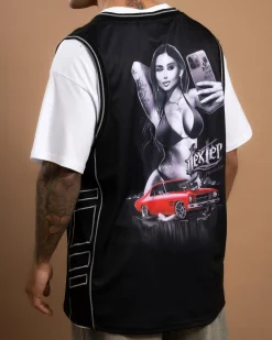Tops & T-Shirts*Dexter Burnout Muscle Tank Black