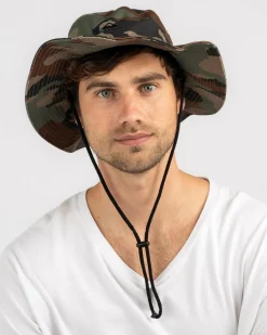 Headwear*Quiksilver Bushmaster Hat Camo