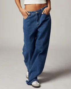 Bottoms*DESU Bussin Jeans Mid Blue