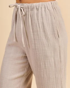 Bottoms*Mooloola Byron Lennox Pants Stone