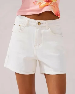 Sale Byron Mid Denim Shorts Women Denim|Bottoms