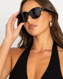 Sunglasses*Carve Cabarita Sunglasses Matt Black/blue