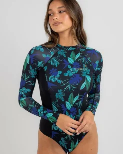 Surf|Wetsuits & Surfsuits*Topanga Cabo Long Sleeve Surfsuit Black/multi