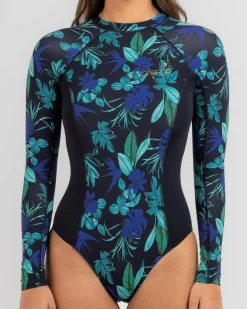 Surf|Wetsuits & Surfsuits*Topanga Cabo Long Sleeve Surfsuit Black/multi