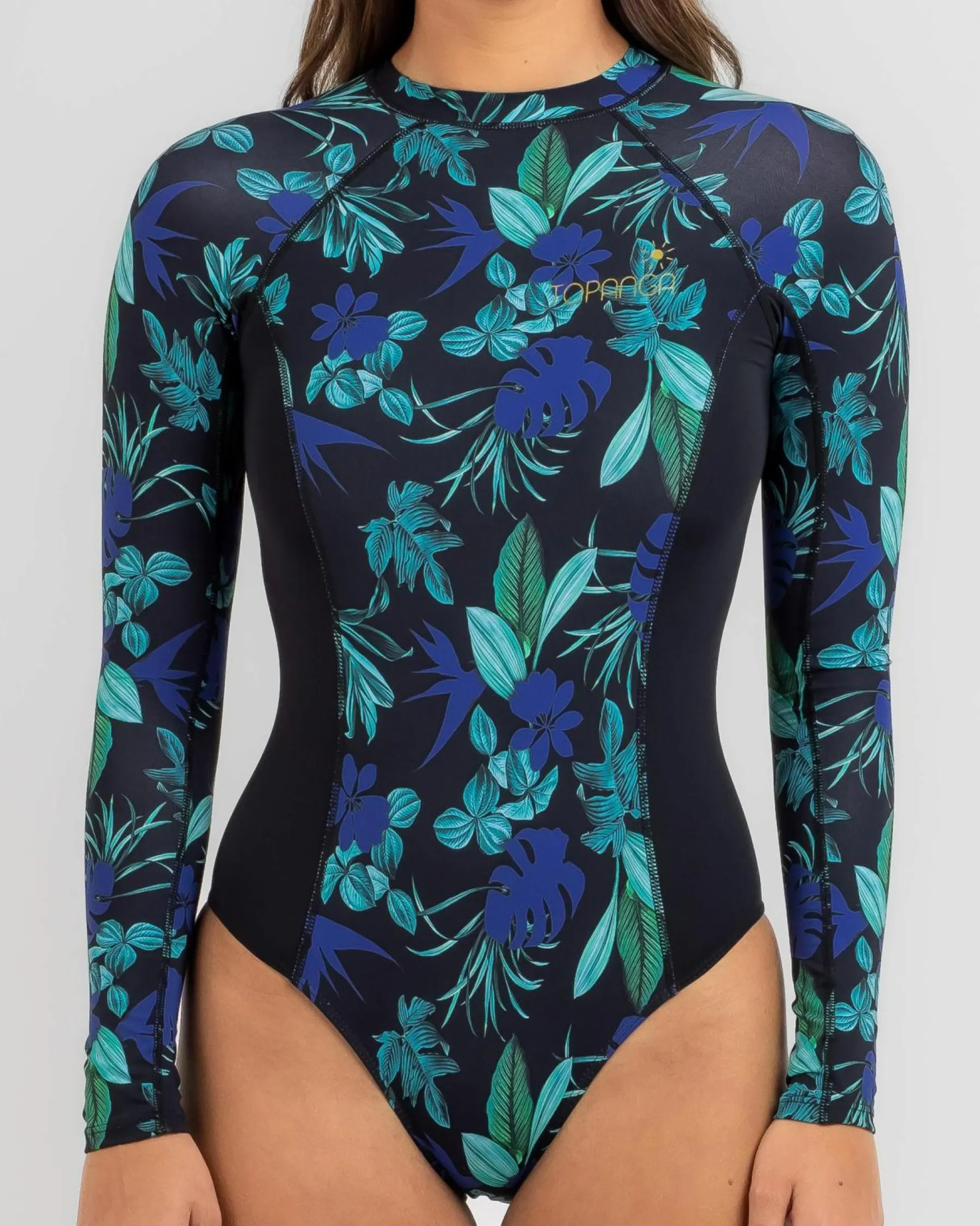 Surf|Wetsuits & Surfsuits*Topanga Cabo Long Sleeve Surfsuit Black/multi