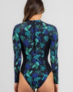 Surf|Wetsuits & Surfsuits*Topanga Cabo Long Sleeve Surfsuit Black/multi