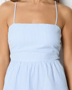 Dresses*Mooloola Caicos Dress Blue Stripe