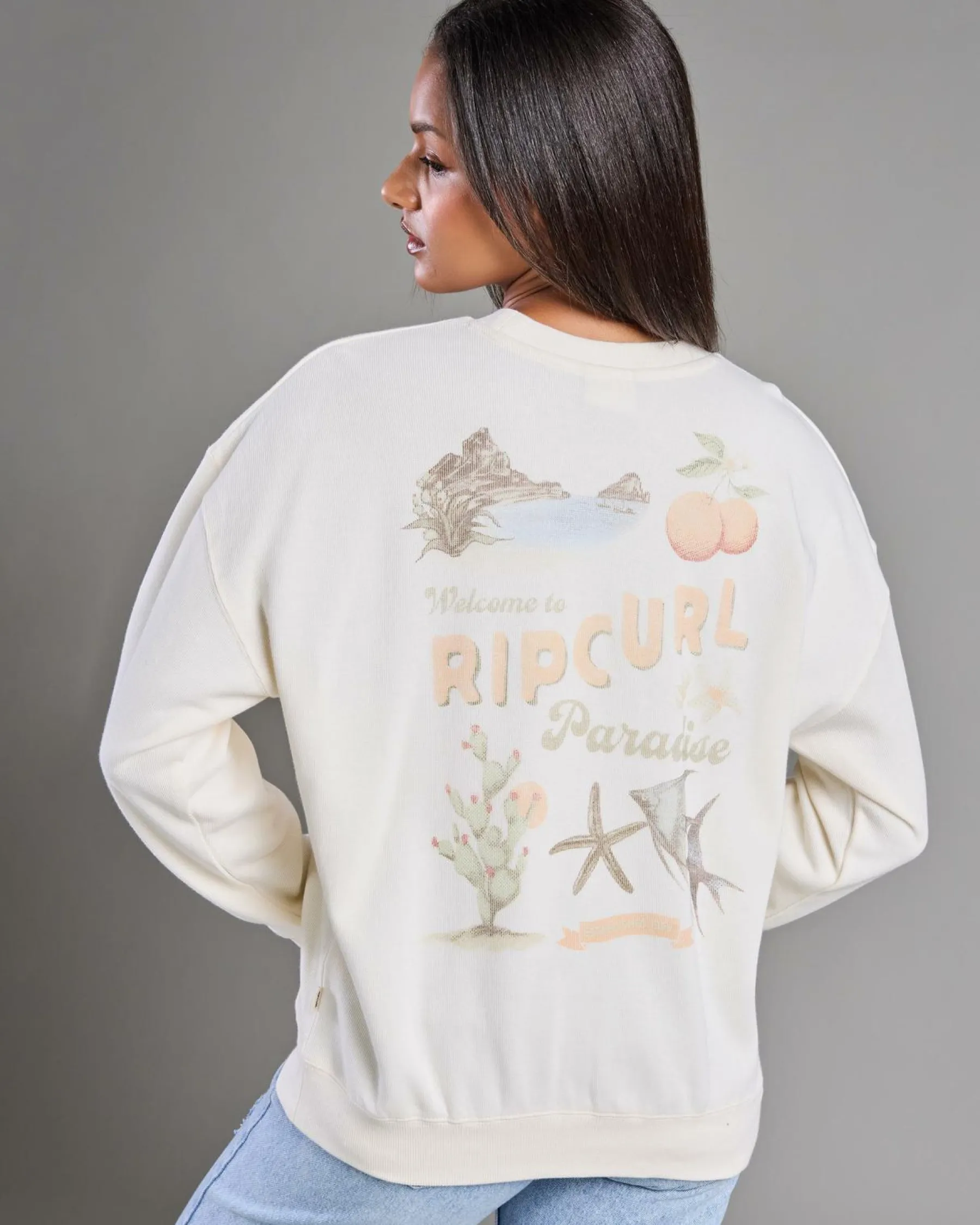 Hot Cala Vadella Heritage Crew Sweatshirt Women Jumpers & Hoodies