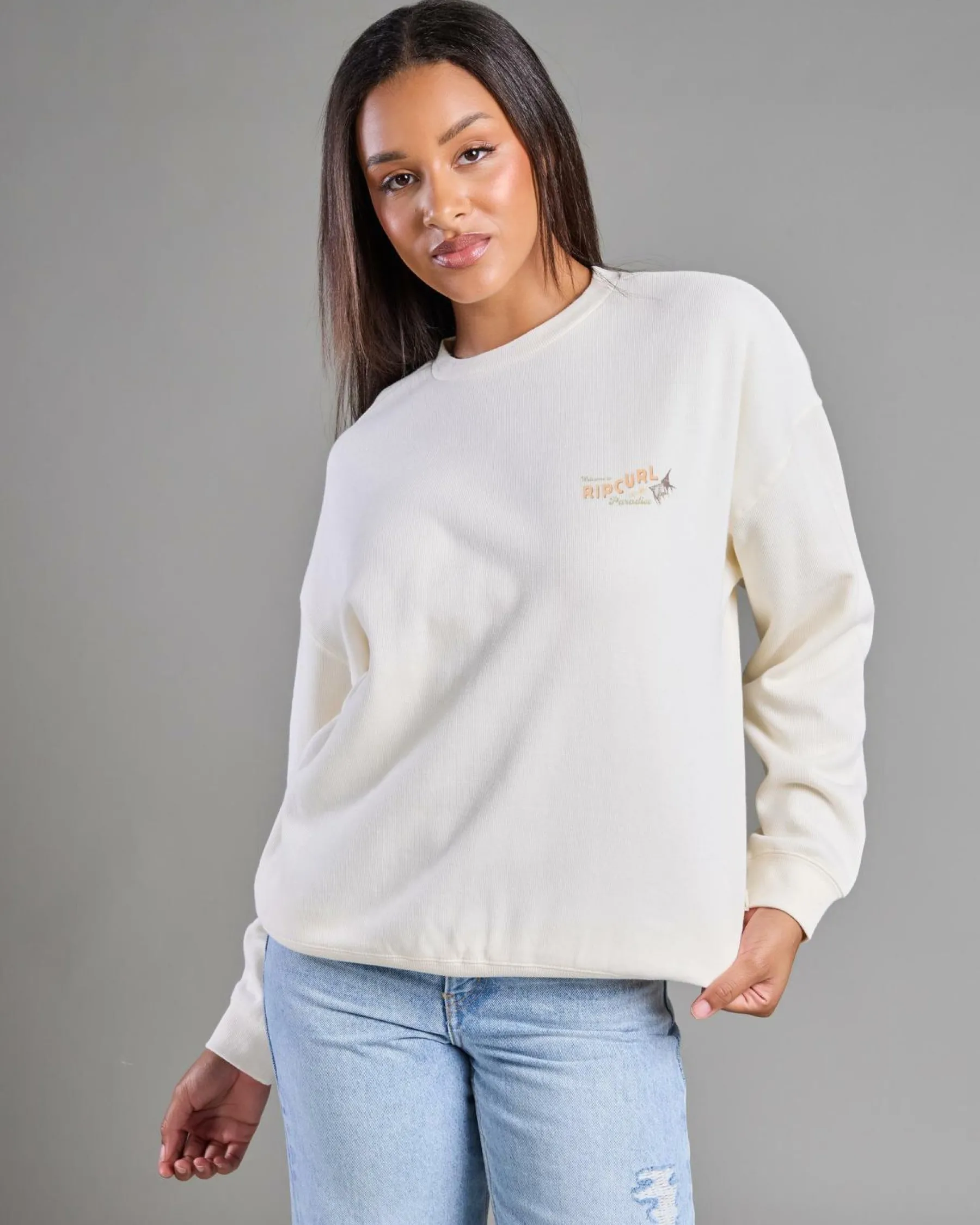 Hot Cala Vadella Heritage Crew Sweatshirt Women Jumpers & Hoodies