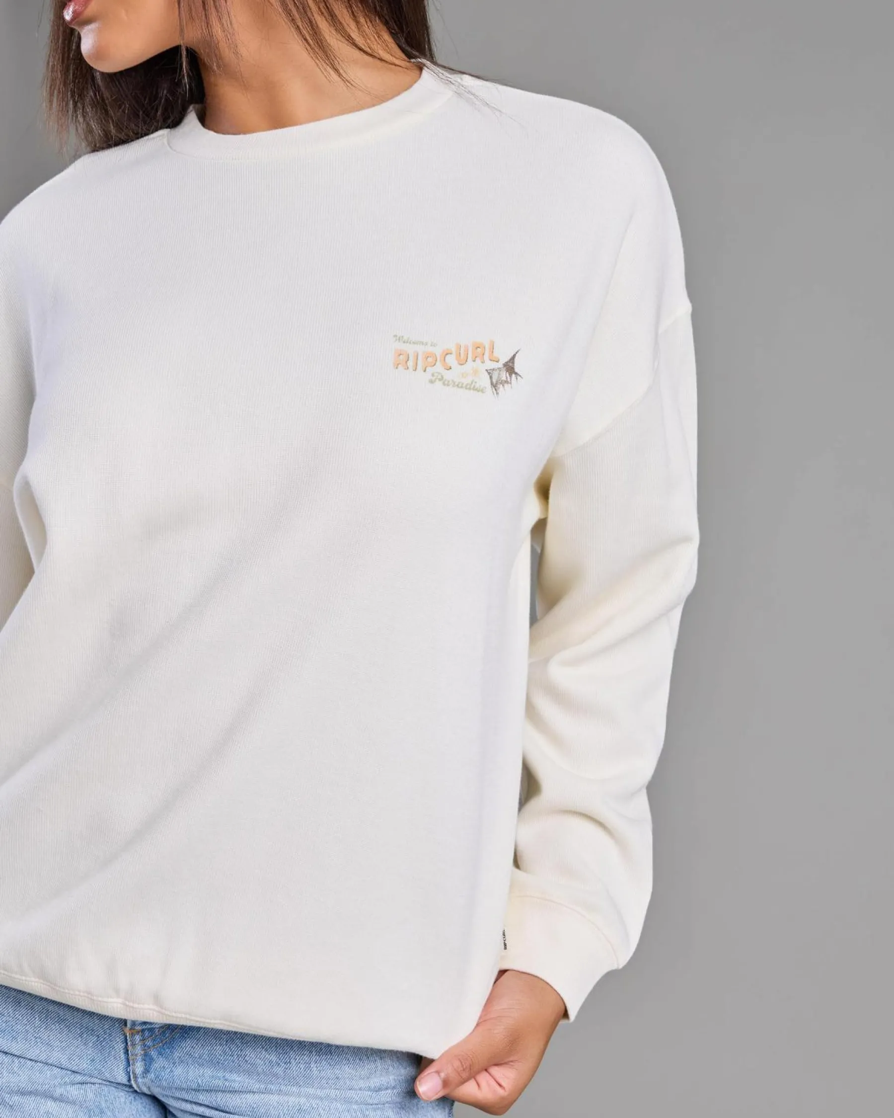 Hot Cala Vadella Heritage Crew Sweatshirt Women Jumpers & Hoodies