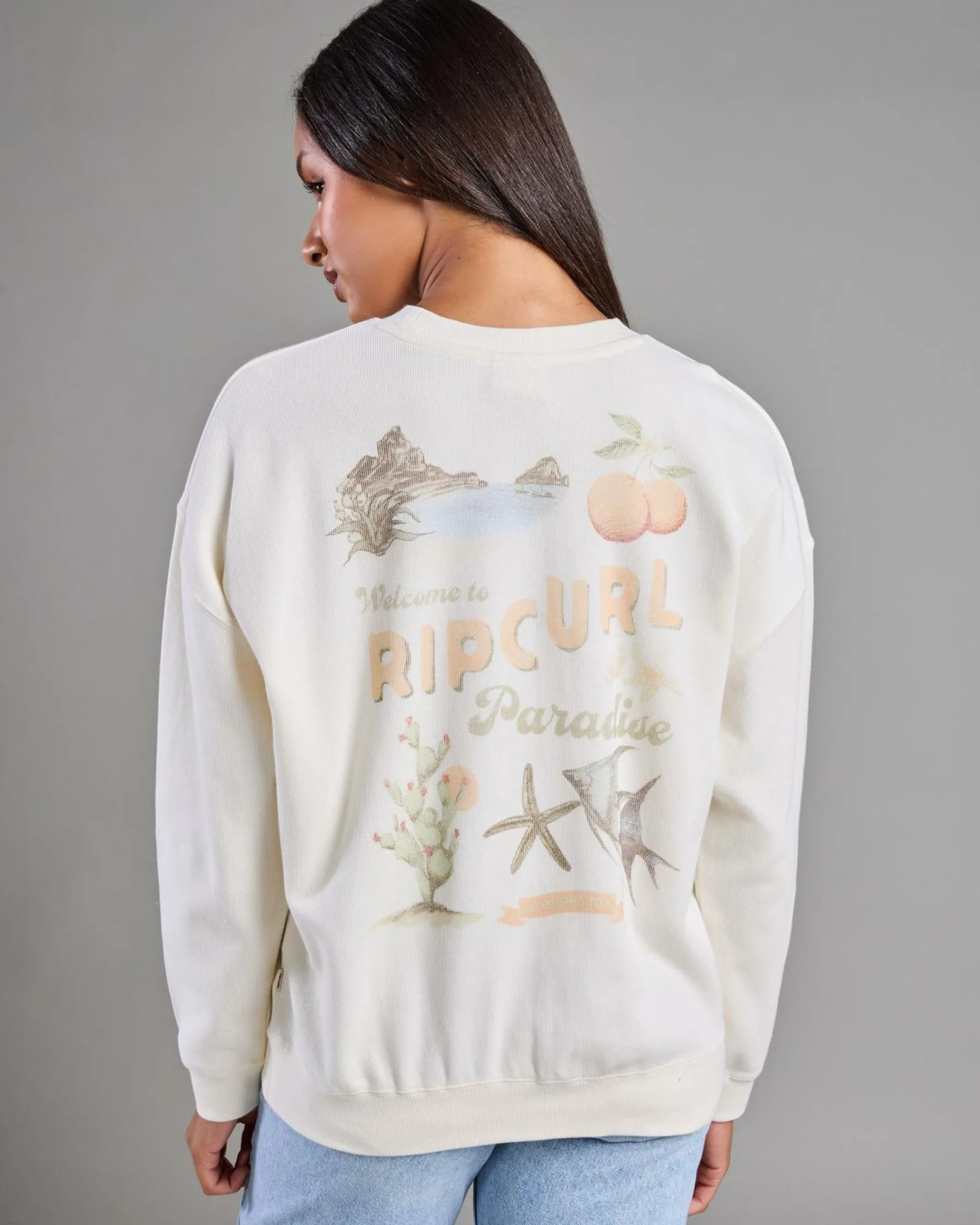 Hot Cala Vadella Heritage Crew Sweatshirt Women Jumpers & Hoodies