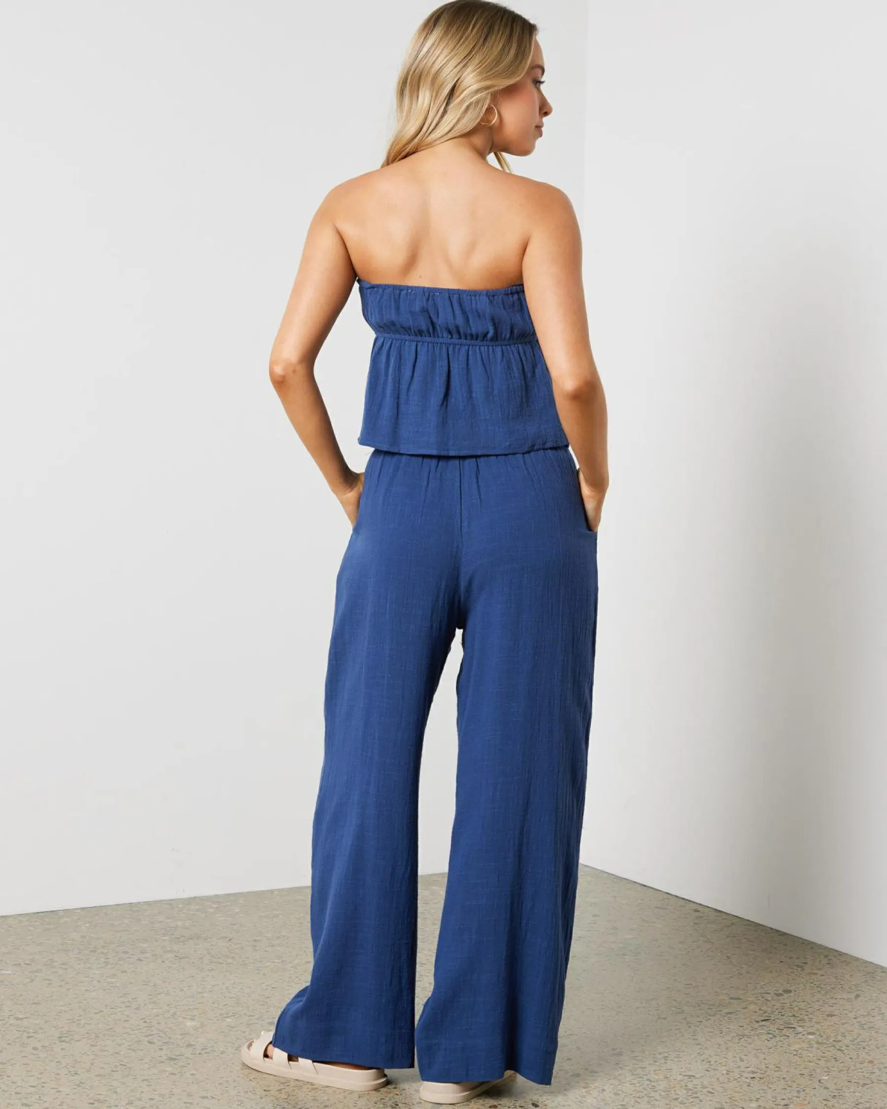 Sets|Bottoms*Mooloola Cali Beach Pants Indigo