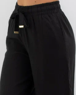Sale Cali Hawaii Cropped Pants Women Sets|Linen Blend
