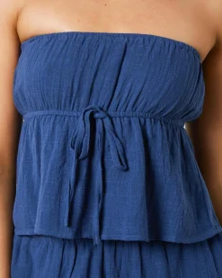 Sets|Tops*Mooloola Cali Tube Top Indigo
