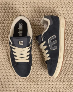 Sneakers*Etnies Callicut Shoes Navy/tan