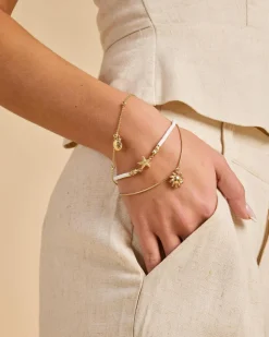 Jewelry*Karyn In LA Camille Bracelet Pack White/gold