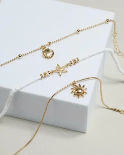 Jewelry*Karyn In LA Camille Bracelet Pack White/gold