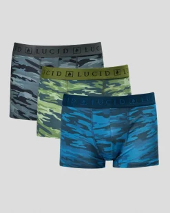 Discount Camo Fitted Boxer Shorts 3 Pack Underwear & Sleepwear