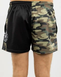 Camo Footy Shorts Shorts & Bottoms
